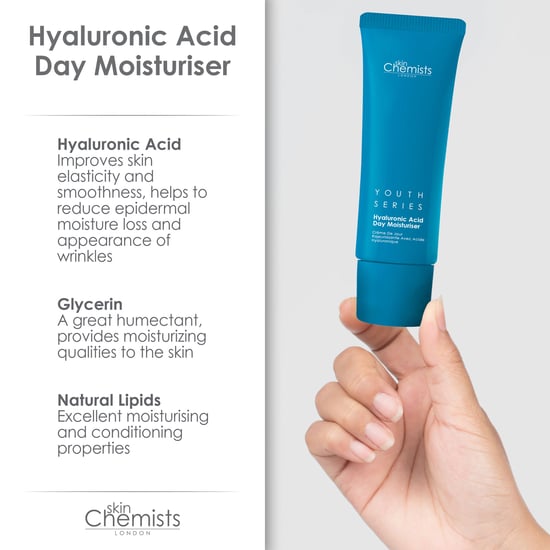 skinChemists Jugendserie 1% Hyaluronsäure Tagescreme 50ml - Image 4