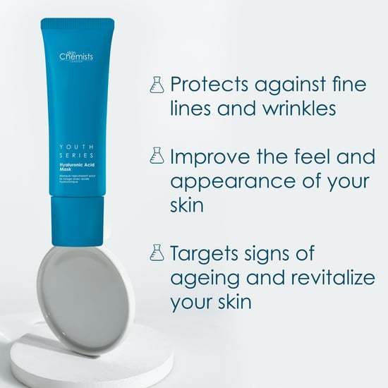 skinChemists Jugend-Serie 1% Hyaluronsäure Maske 50ml - Image 3