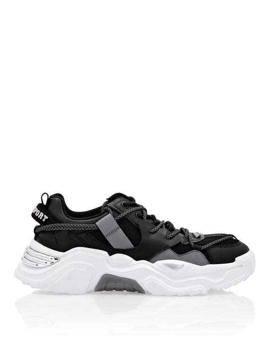 Plein Sport Runner Sneaker - Schwarz - Image 1