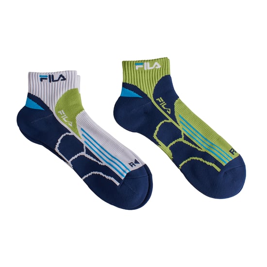 Pack-2 Viertel-Laufsocken F2526 für Herren - Image 1