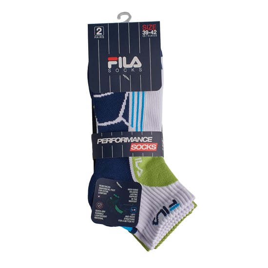 Pack-2 Viertel-Laufsocken F2526 für Herren - Image 4