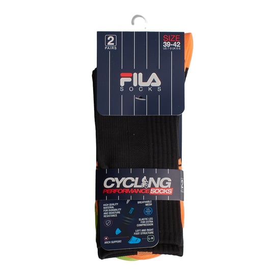 Pack-2 Lange Fahrradsocken F2524 für Herren und Damen - Image 5