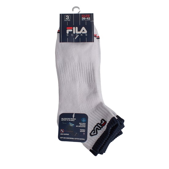 Pack-3 Viertel Socken F2522 für Herren und Damen - Image 4