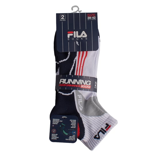 Pack-2 Viertel-Laufsocken F2526 für Herren - Image 3