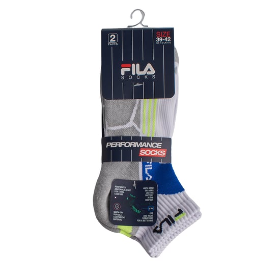 Pack-2 Viertel-Laufsocken F2526 für Herren - Image 4