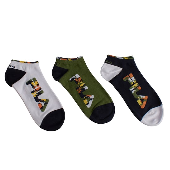 3er-Pack unsichtbare Sportsocken F2529 für Damen und Herren - Image 1