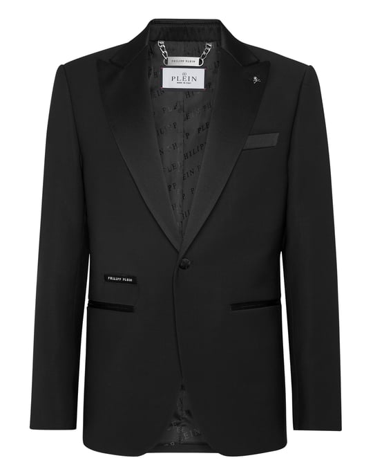 Einknopf-Blazer Slim Fit Gothic Plein - Image 1