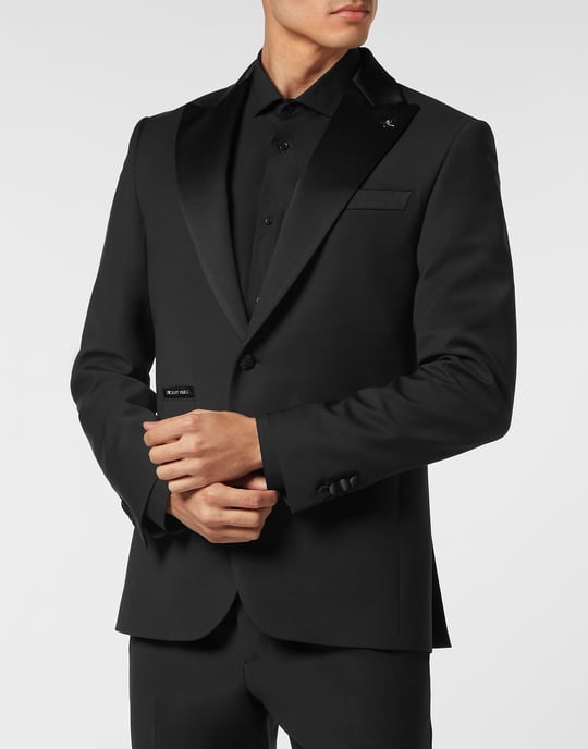 Einknopf-Blazer Slim Fit Gothic Plein - Image 2
