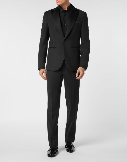 Einknopf-Blazer Slim Fit Gothic Plein - Image 4