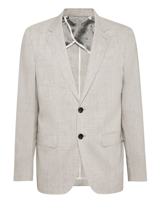 Linen Blazer Ls - Image 1
