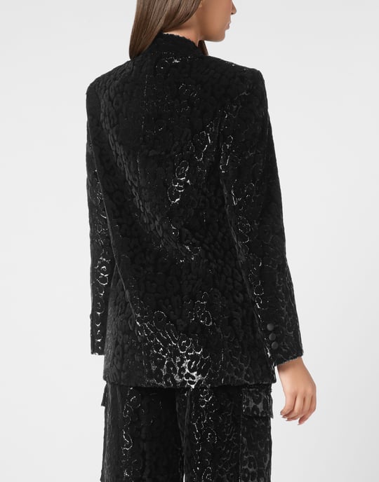 Philipp Plein Einknopf-Blazer, Slim Fit - Schwarz - Image 3