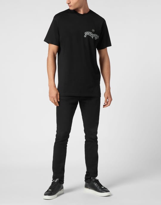 T-Shirt Round Neck Ss Stripes Hexagon - Image 4