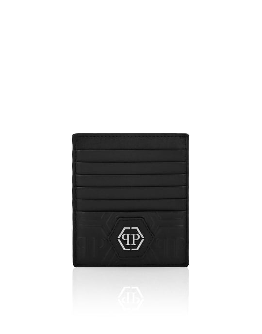 Leather Credit Cards Holder Monogram - Image 1