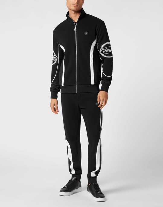 Philipp Plein Sweatjacke Racing - Schwarz - Image 4
