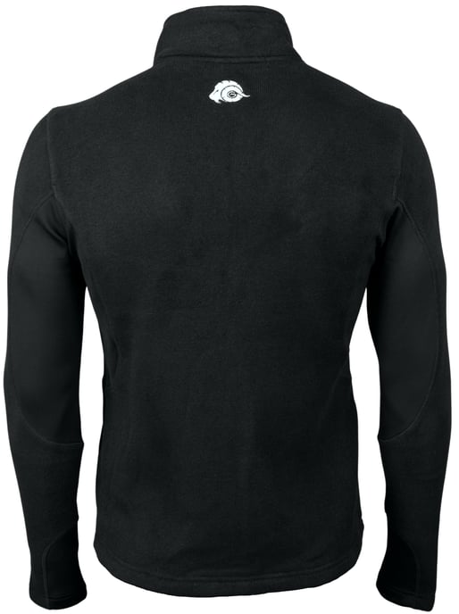 Damen Fusion Fleecejacke Wanderjacke Schwarz - Image 2