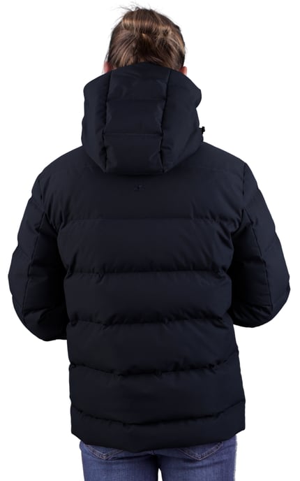 Herren Warme Daunenjacke Jacke Winterjacke Schwarz - Image 3