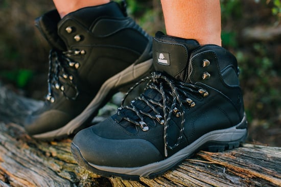 Herren Wanderschuhe Bergschuhe Schwarz - Image 3