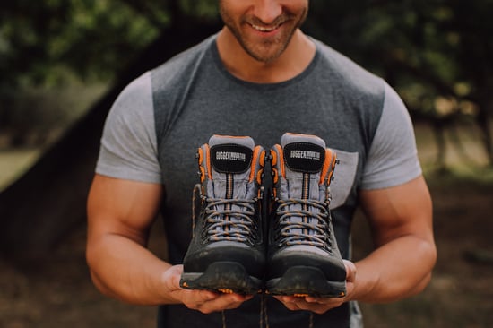 Herren Wanderschuhe Leder Schwarz - Image 6