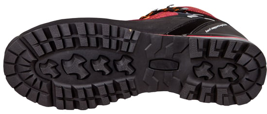 Herren und Damen Trekking-& Wanderstiefel Wildleder Rot - Image 4