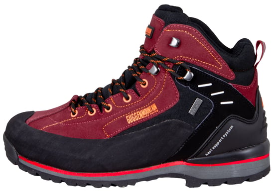 Herren und Damen Trekking-& Wanderstiefel Wildleder Rot - Image 6