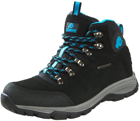 Damen Trekkingschuhe Wildleder Blau - Image 1