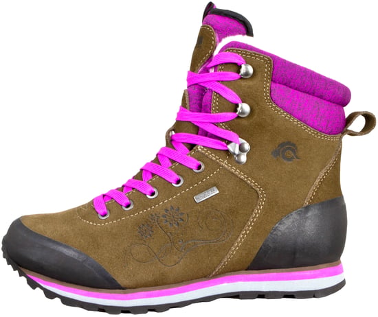 Damen Trekking-& Wanderstiefel mit Wolle Winterstiefel Braun - Image 3
