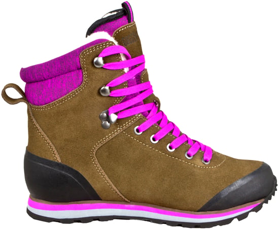 Damen Trekking-& Wanderstiefel mit Wolle Winterstiefel Braun - Image 4