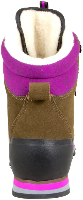 Damen Trekking-& Wanderstiefel mit Wolle Winterstiefel Braun - Image 6