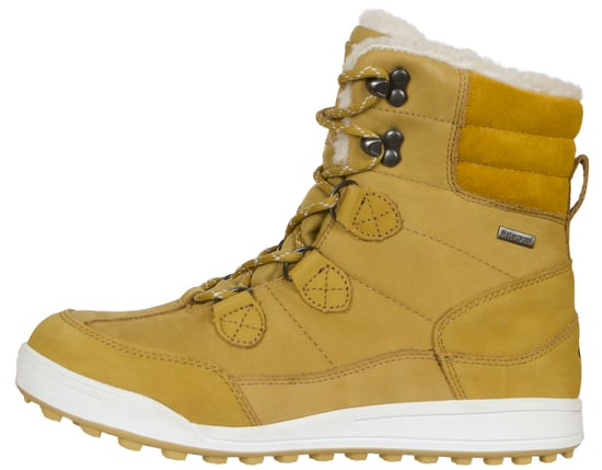 Damen Fellstiefel mit Lammwolle Winterstiefel Braun - Image 2
