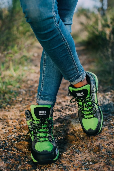 Damen Frauen Wanderschuhe Grün - Image 5