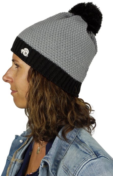 Unisex Mütze Wintermütze mit Bommel und Fleecefutter - Image 3