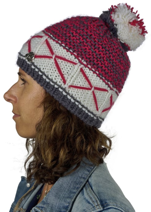 Unisex Mütze Wintermütze mit Bommel und leichtem Fleecefutter - Image 2