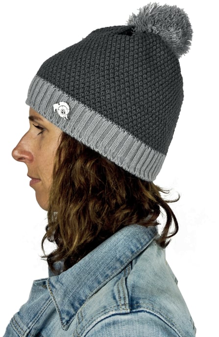 Unisex Mütze Wintermütze mit Bommel und Fleecefutter - Image 2