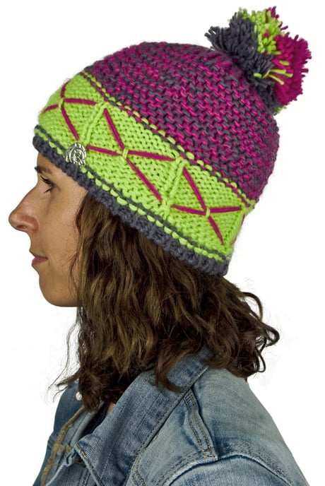 Unisex Mütze Wintermütze mit Bommel und leichtem Fleecefutter - Image 3