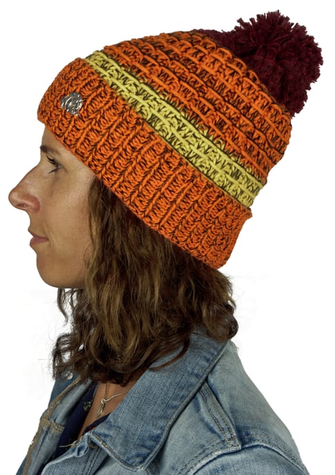 Unisex Mütze Wintermütze mit Bommel und leichtem Fleecefutter - Image 3