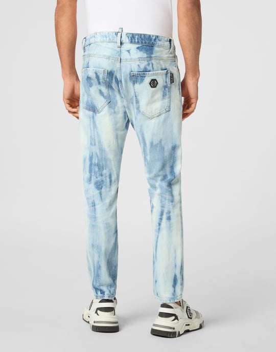 Denim Skinny Fit Trousers - Image 3