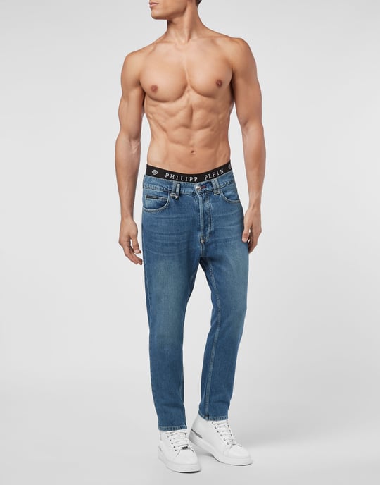 Jeans Carrot Fit Iconic Plein - Image 4