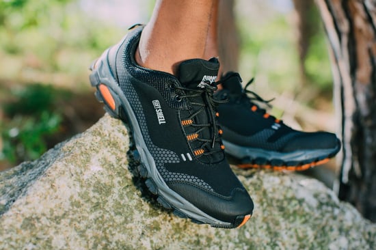 Herren Wandern Trekkingschuhe Orange - Image 3