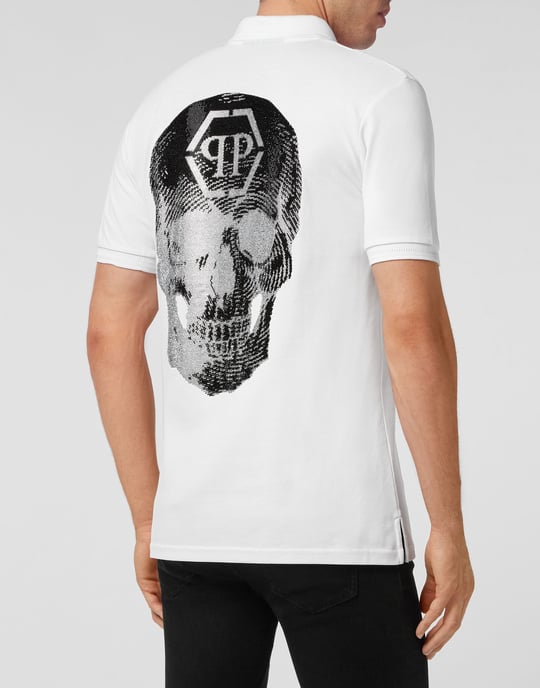 Poloshirt Skull - Image 3