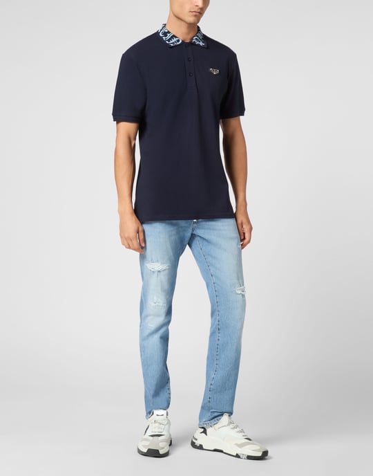 Poloshirt Gothic Plein - Image 4