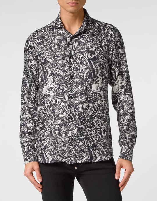 Hemd Slim Fit Tattoo - Image 2