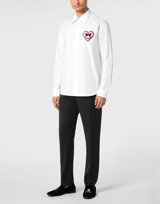 Philipp Plein Slim-Fit-Hemd - Weiß - Image 4