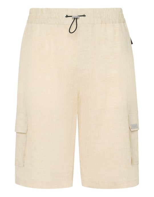 Linen Short Trousers Coolkid Cargo - Image 1
