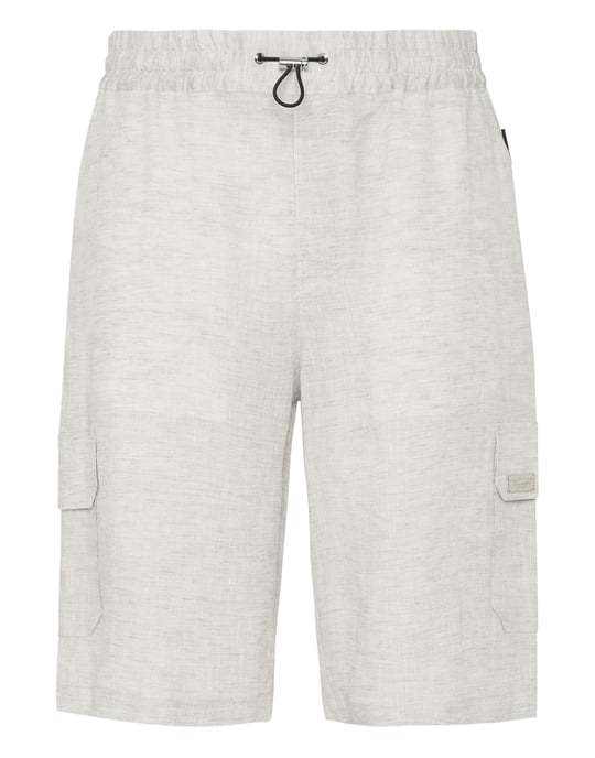 Linen Short Trousers Coolkid Cargo - Image 1