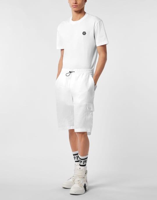 Linen Short Trousers Coolkid Cargo - Image 4