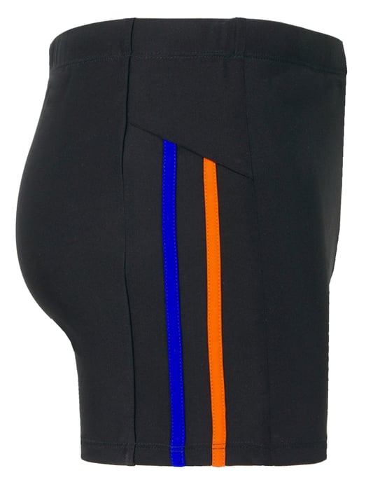 Herren Badehose eng anliegend gestreift Boxerbadehose - Image 4