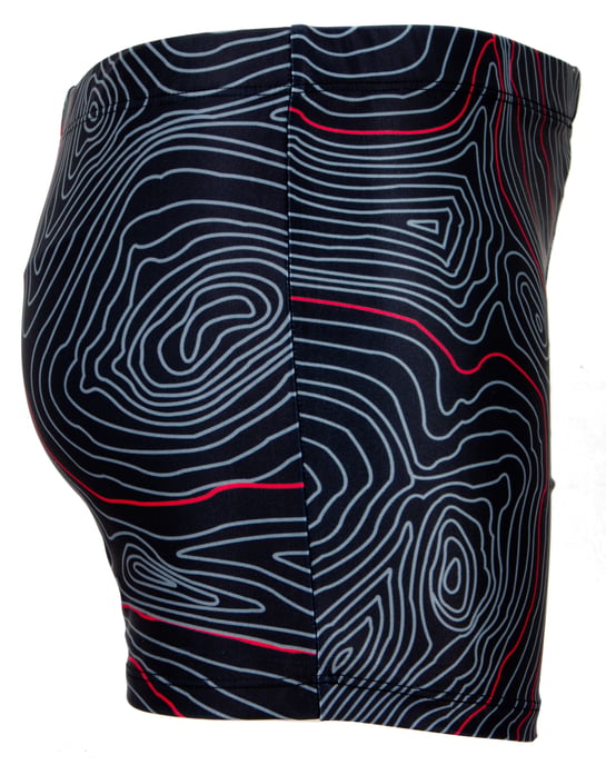 Herren Badehose eng anliegend gestreift Boxerbadehose - Image 5