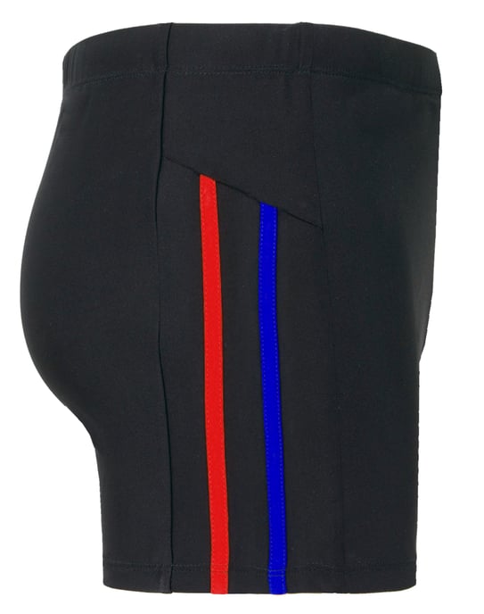 Herren Badehose eng anliegend gestreift Boxerbadehose - Image 3