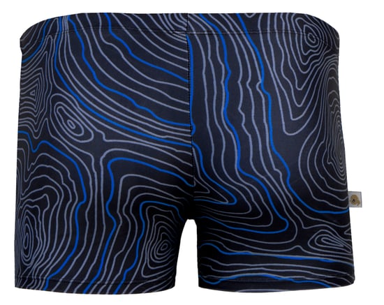 Herren Badehose eng anliegend gestreift Boxerbadehose - Image 4