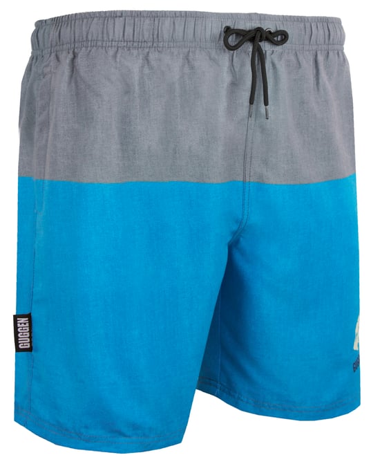 Herren Badehose mit Muster Streifen Blau - Image 6